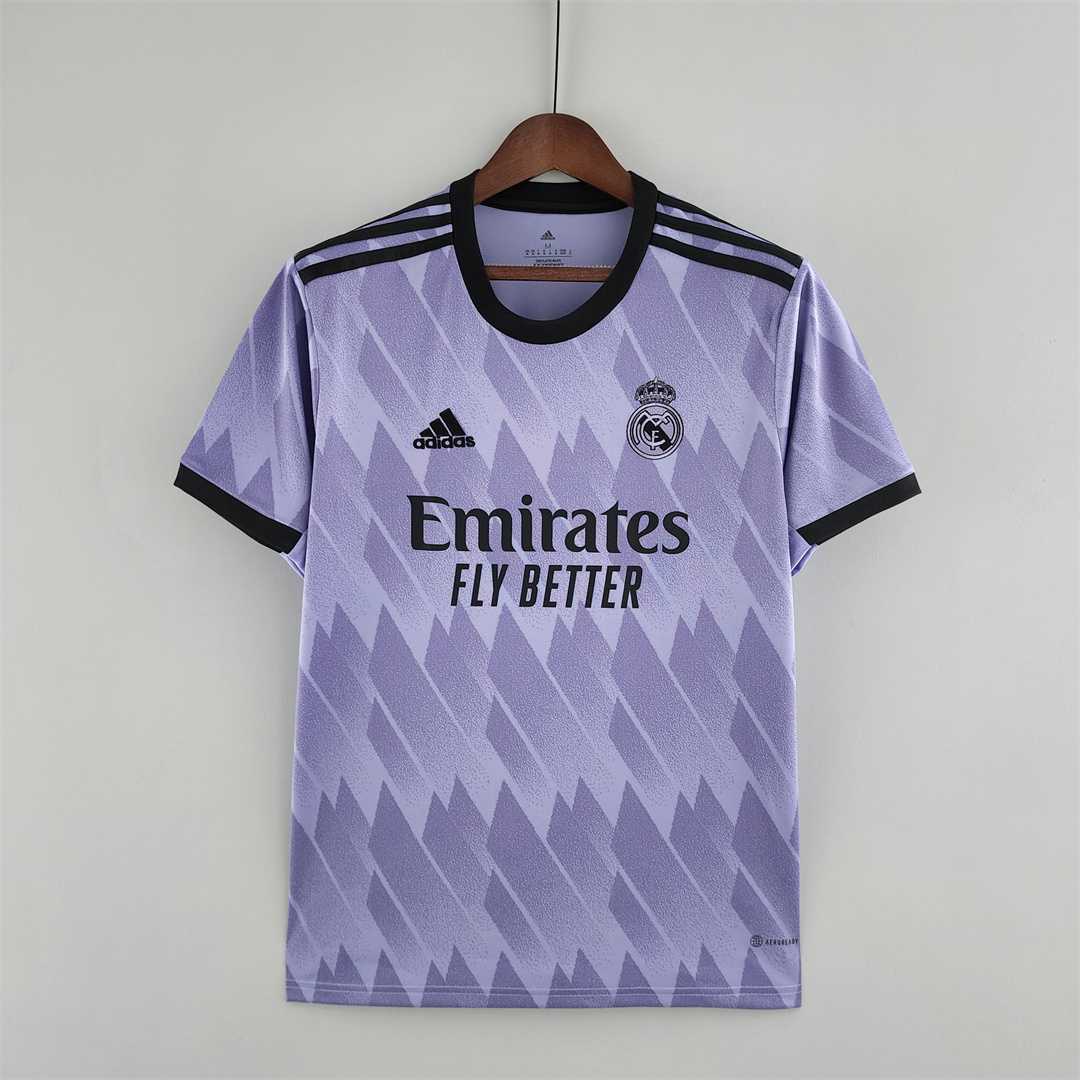 AAA Quality Real Madrid 22/23 Away Purple Soccer Jersey